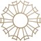 Ekena Millwork Augustus Wood Fretwork Pierced Ceiling Medallion, Hickory, 16"OD x 5 5/8"ID x 3/8"T CMWP16X16X0375AUHI - alternate 1